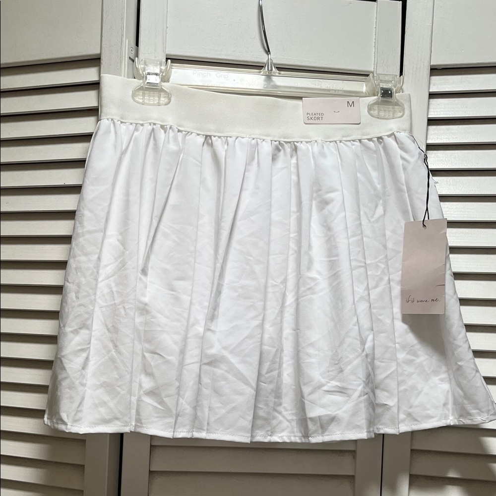 if it were me White Skort